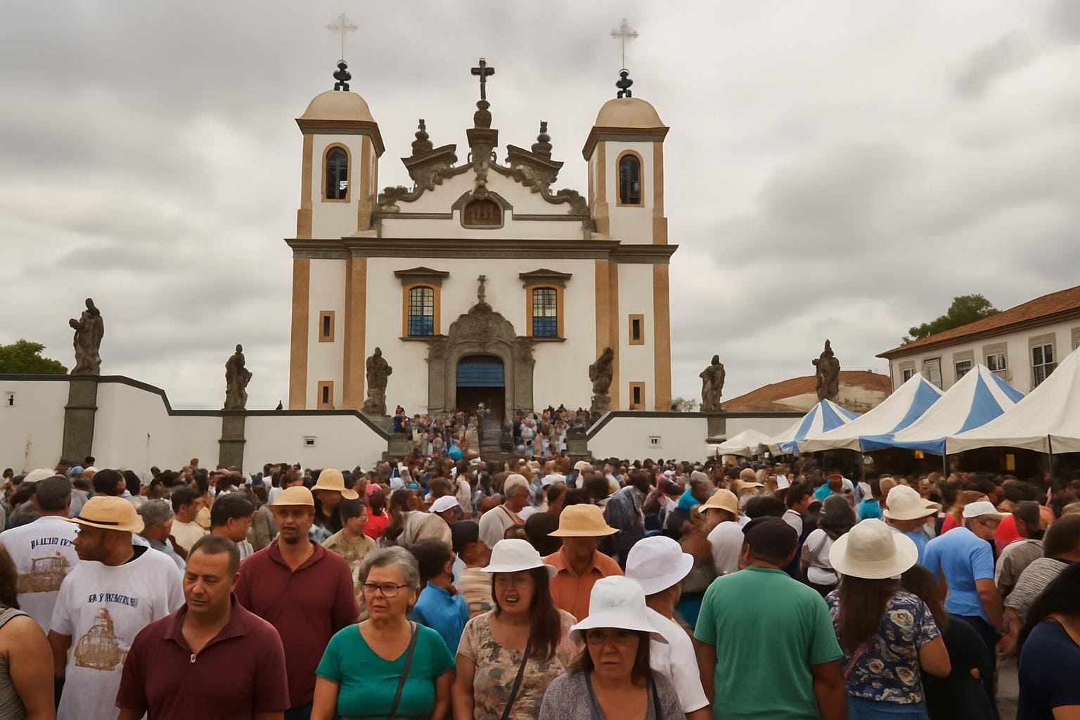 CONGONHAS SE PREPARA PARA O JUBILEU DO SENHOR BOM JESUS, MAIOR EVENTO RELIGIOSO DE MG