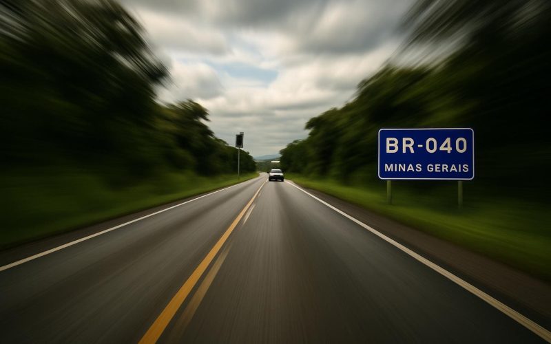 🚨 ALTA VELOCIDADE NA 040! PRF flagra carro a 200 km/h e moto a 172 km/h perto de Congonhas