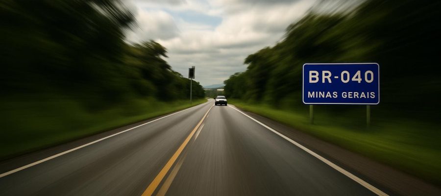 🚨 ALTA VELOCIDADE NA 040! PRF flagra carro a 200 km/h e moto a 172 km/h perto de Congonhas